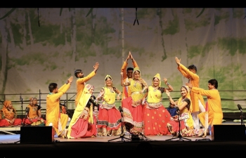 An Indian Folklore Group from Spandan Sanskrutik Trust, Ahmedabad participated in the 55th Jurjevanje Festival from 21 to 24 June 2018 at Črnomelj, Slovenia 