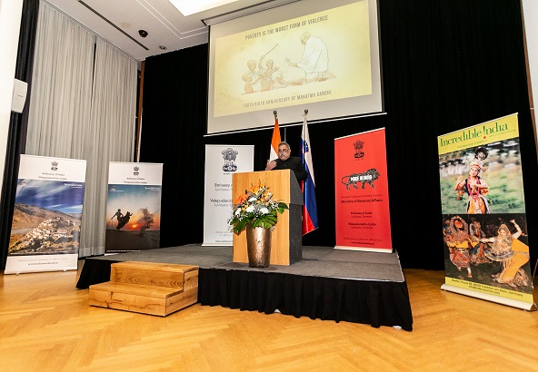 Republic Day Celebration in Ljubljana