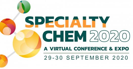 Specialty Chem 2020, A Virtual Conference & Expo, 29-30 September 2020