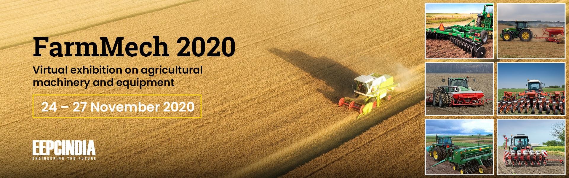 Virtual exhibition on agricultural machinery and equipment - FarmMech 2020, 24.11.-27.11.2020