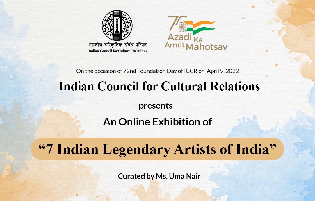 Online Exhibition of Seven Indian Legendary Artists