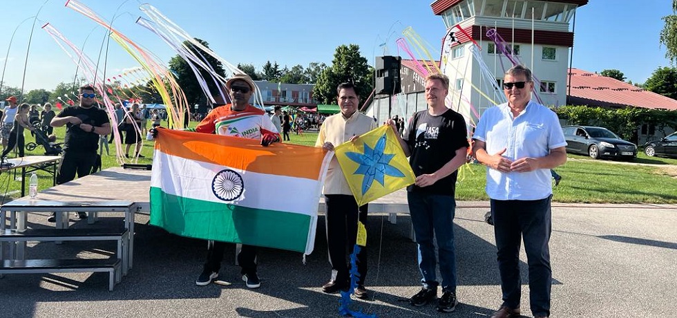 Cd’A, Mr. Raj Kumar attended the grand opening of the first International Kite Festival in Slovenia in Murska Sobota on 26 May 2022 
