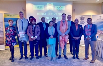 IEB-led Indian business delegation visit in Slovenia