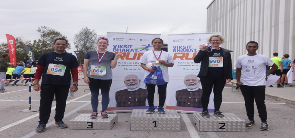  Viksit Bharat Run 2025 organised by Embassy on 28 September 2025