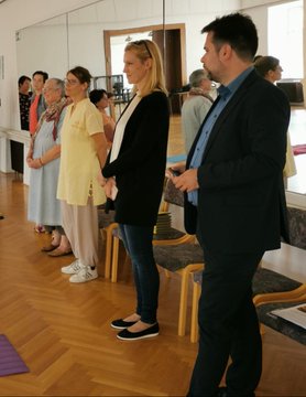 Ptuj Curtain Raiser event of the Surya Festival of Yoga and Wellness in Slovenia (2nd Edition) on 10 June 2022